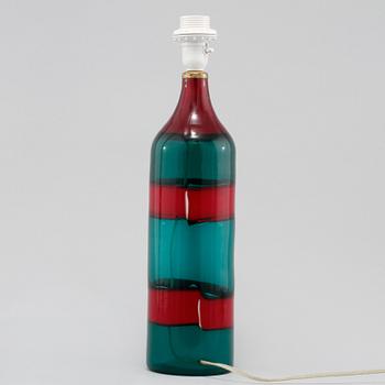 BORDSLAMPA, troligen Fulvio Bianconi, Venini, Murano, Italien, 1900-talets andra hälft.