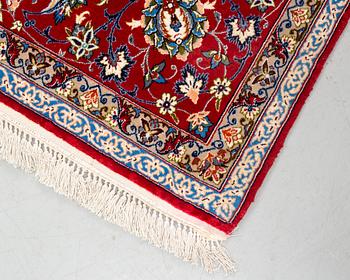 A carpet, old Esfahan, ca 310 x 204 cm.