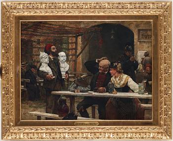 Carl Gustaf Hellqvist, "Bismarck oder Moltke".