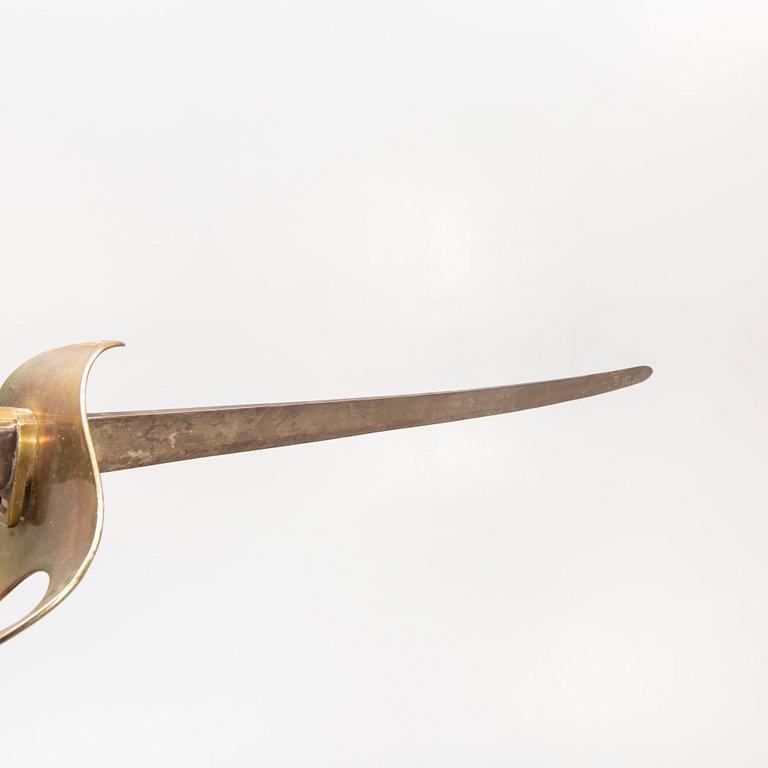 A pair of Swedish cavalry swords 1854 pattern.