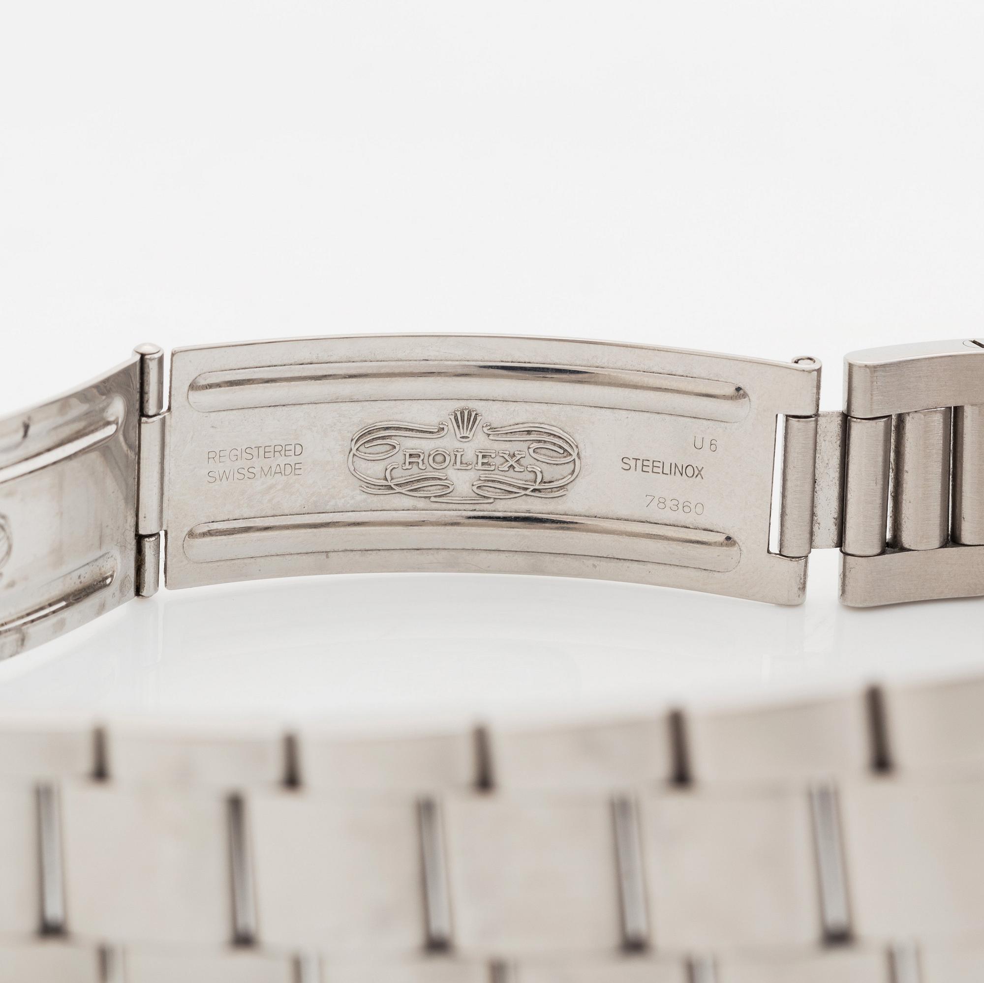 Rolex, Explorer, "Chapter Ring, Exclamation Point, Gilt Dial", "Type 3", ca 1962.