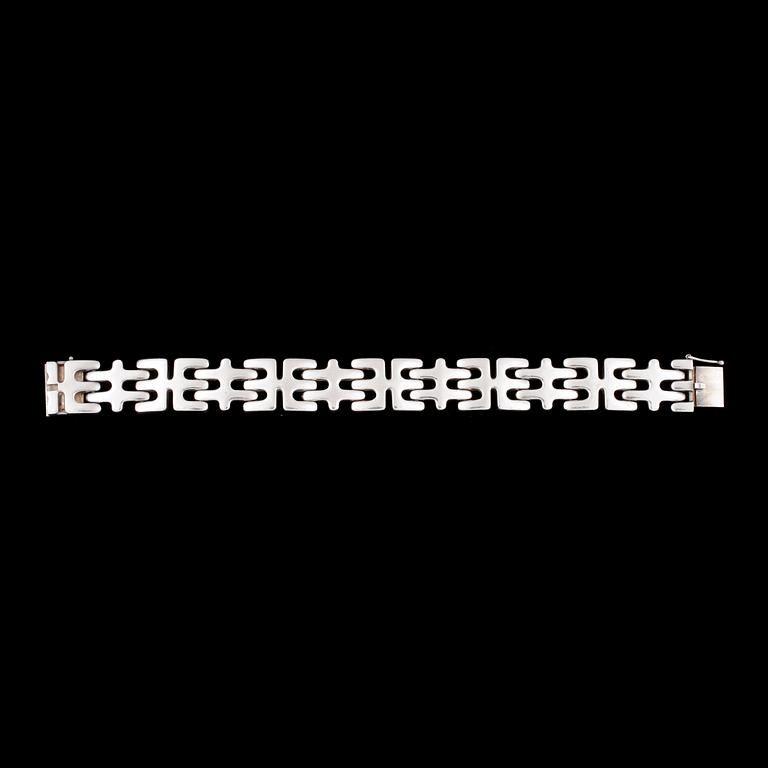 ARMBAND, silver, nr 103, Edvard Kindt-Larsen, Georg Jensen, efter 1945. Vikt 67 g.