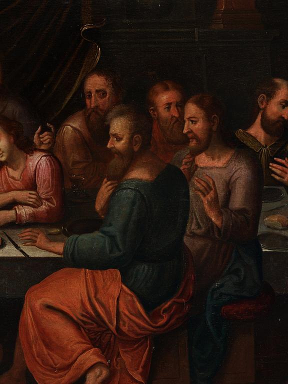 Flemish school 17th Century. The Last Supper.