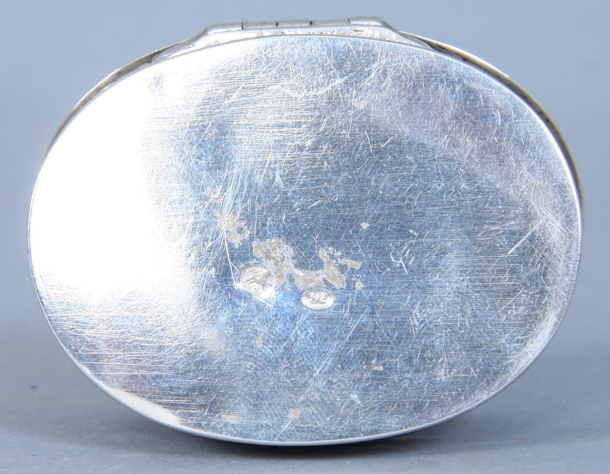 LOCKASK samt BÄGARE, silver, Sverige och England. Tot vikt 170 g.