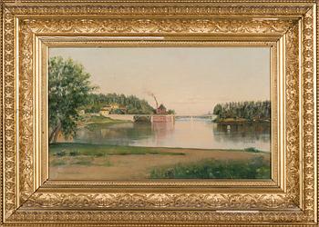 Arvid Liljelund, The Old Bridge over Jyränki.