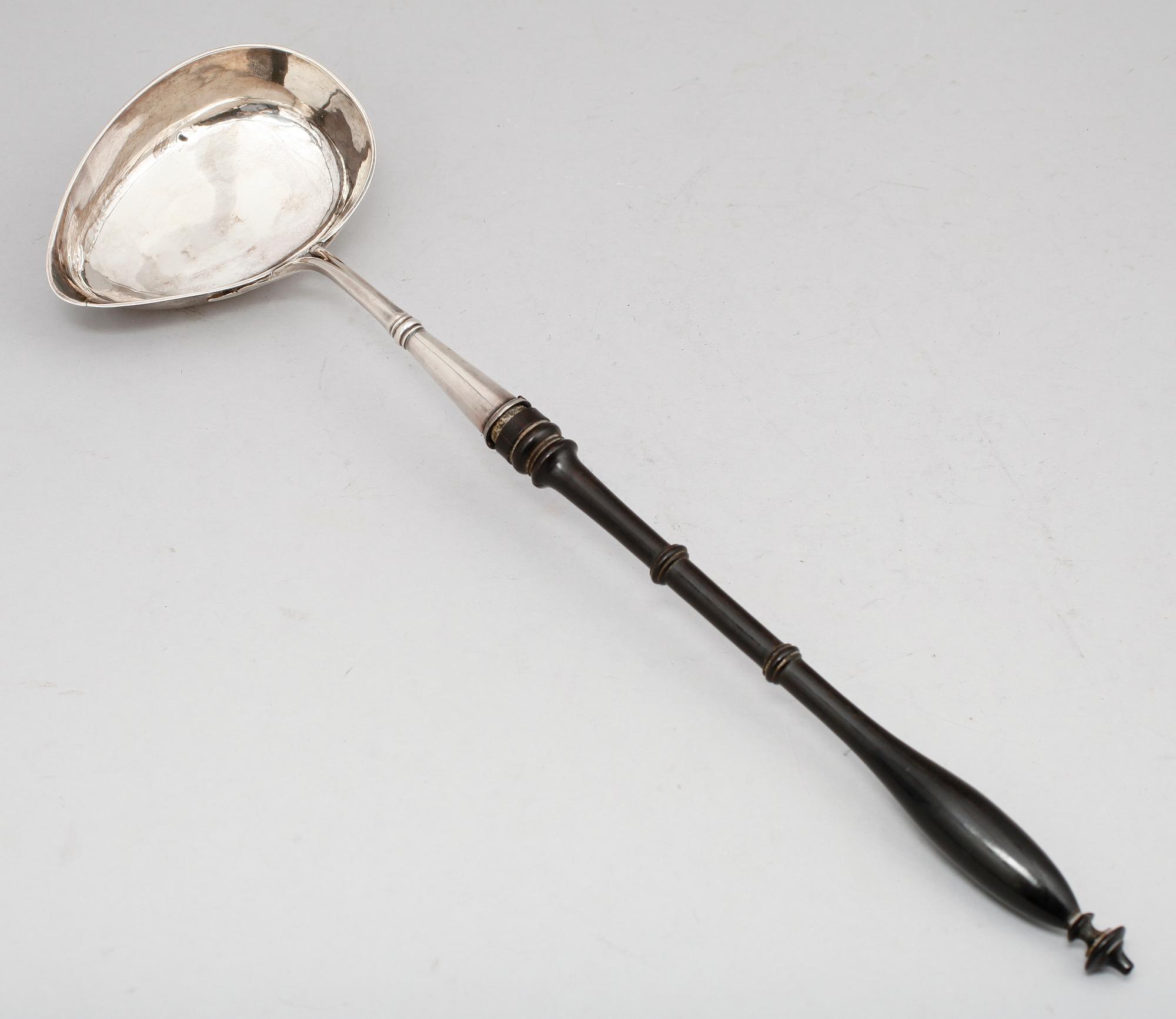 SOPPSLEV, silver, Ingemar Lilja, Karlskrona 1824.