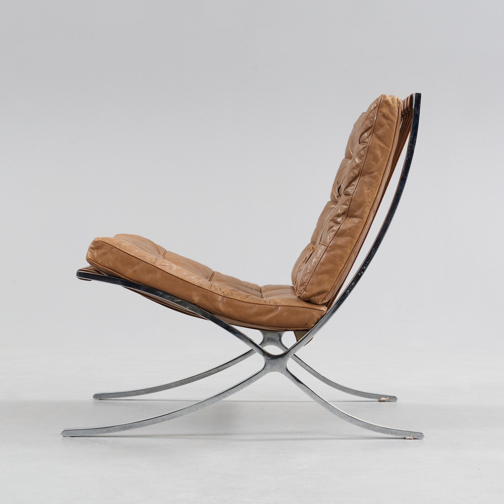 MIES VAN DER ROHE, fåtölj, "Barcelona", Knoll International, sannolikt 1950-60-tal.
