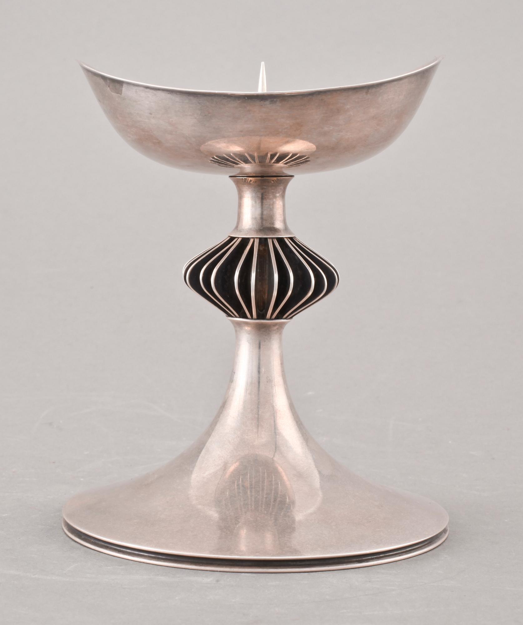 LJUSSTAKE, silver. Ca 285 gr.