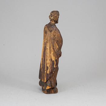 SCULPTURE, wood, 18th Century.