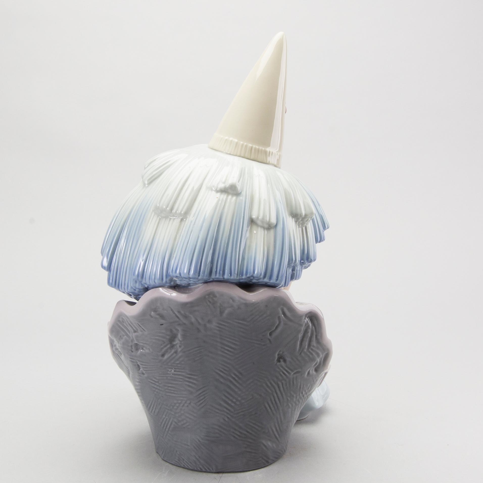 FIGURIN, Lladro, glaserat stengods, 1981.