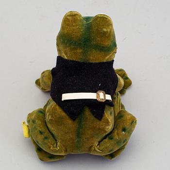 A Toy figure, "Frog Ball", Steiff, Germany, approximately in 1956.