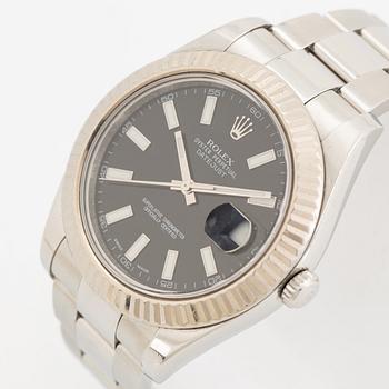 Rolex, Oyster Perpetual, Datejust II, wristwatch, 41 mm.