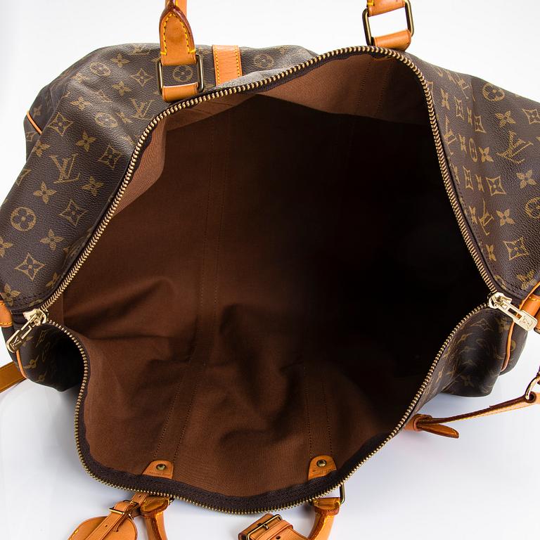 Louis Vuitton, a Monogram Canvas 'Keepall 60 Bandoulière' weekendbag.