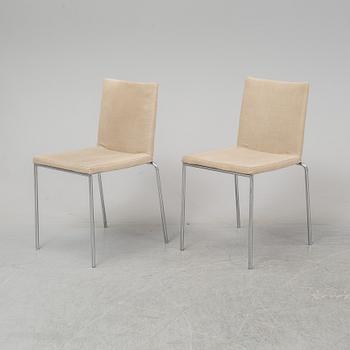 Six end of the 20th century chairs by Enrico Franzolini for Accademia.