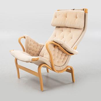 Bruno Mathsson, a 'Pernilla' easy chair by DUX.