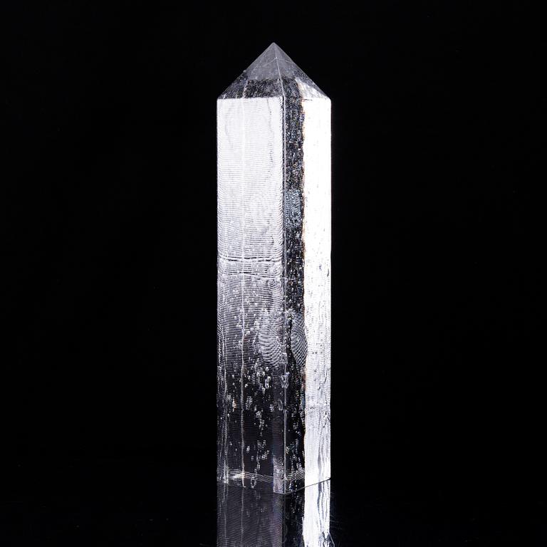 BERTIL VALLIEN, skulptur, glas, Kosta Boda, Studio edition 18/200.