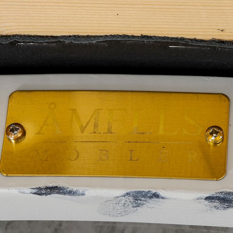 Karmstolar, ett par, rokokostil, Åmells Möbler, 2000-tal.