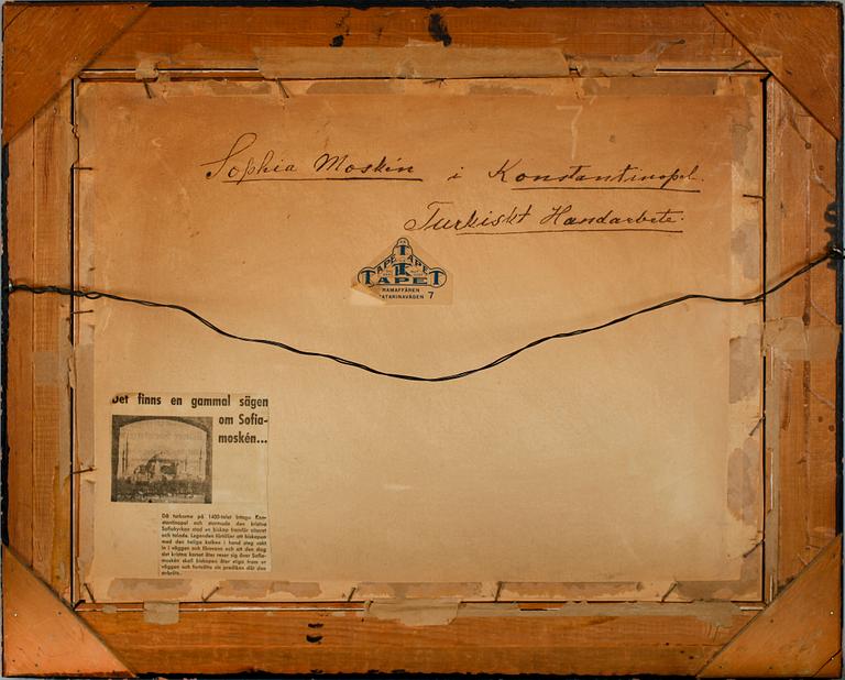 BRODERI, orientaliskt, 1900-talets första hälft.