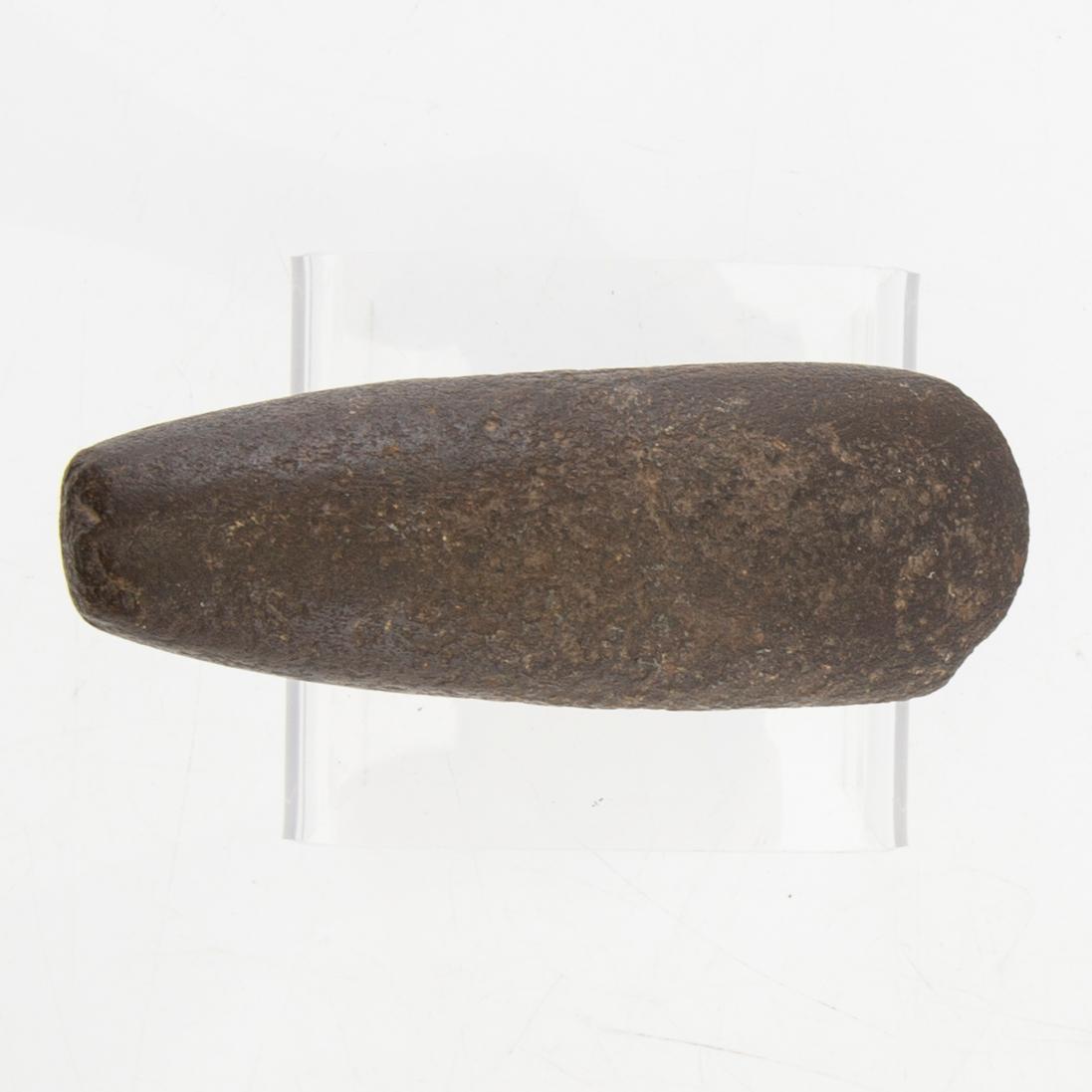 Three Scandinavian Neolithic stone axes, trindyxor, Neolithic.