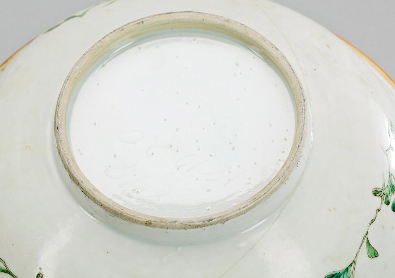 SKÅLAR, 3 st, porslin, Kina, 1800-tal.