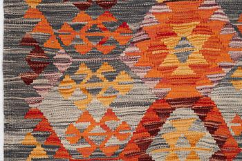 Gallery rug, Kelim, modern, approx. 300 x 81 cm.