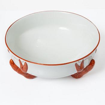 Alf Wallander, Bowl, stoneware, Rörstrand, first half of the 20th century.