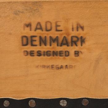 A DANISH ERIK KIRKEGAARD CHAIR.