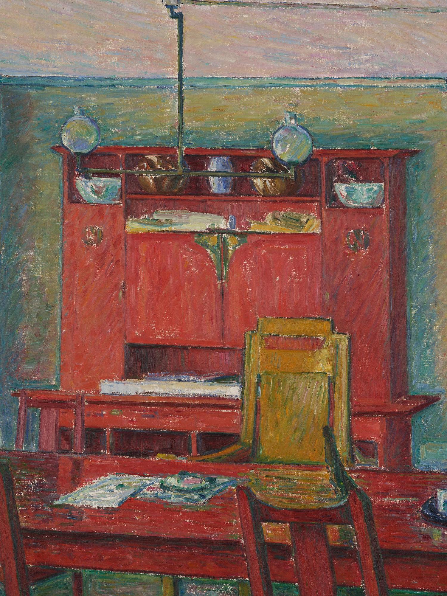 Karl Nordström, "Konstnärsförbundets samlingsrum. Mästersamuelsgatan 59".
