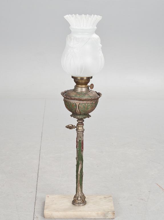 FOTOGENLAMPA, jugend, omkring 1900.