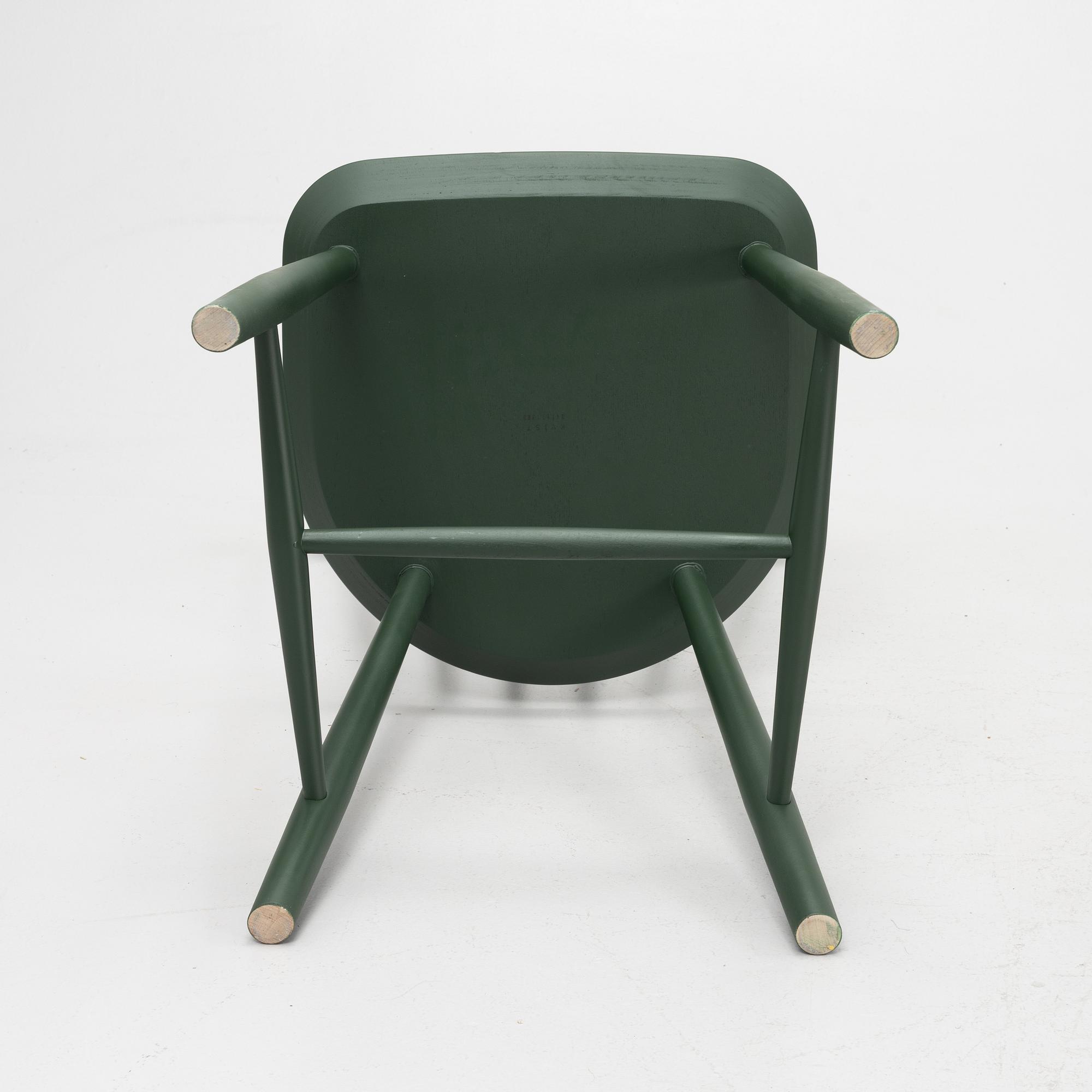 Poul M. Volther, A set of six J 46 chairs, FDB möbler.