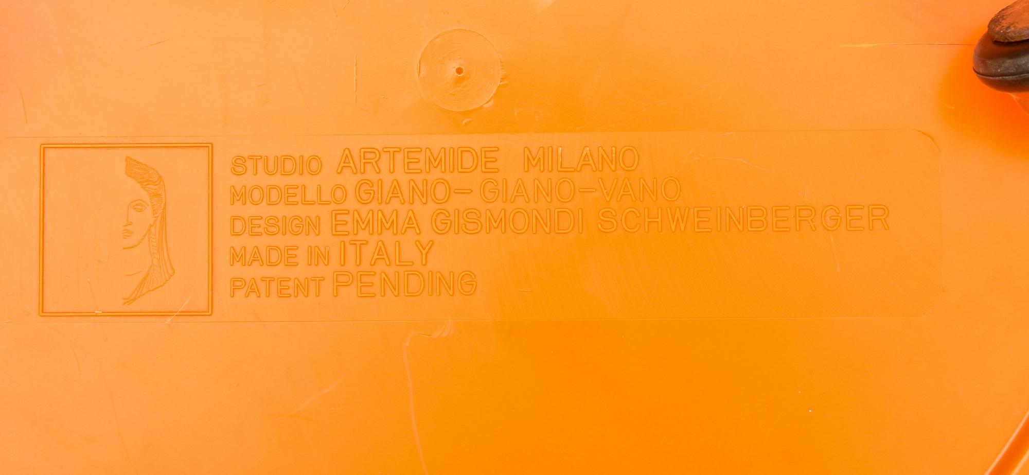 BORD, "Giano", design Emma Gismondi Schweinberger, Artemide, Italien, 1960/70-tal.