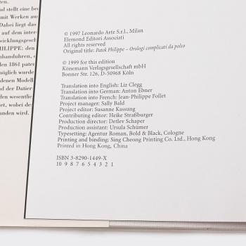 Watch books, Armbanduhren: 100 Jahre Entwicklungsgeschichte, Patek Philippe: Complicated Wrist Watches.