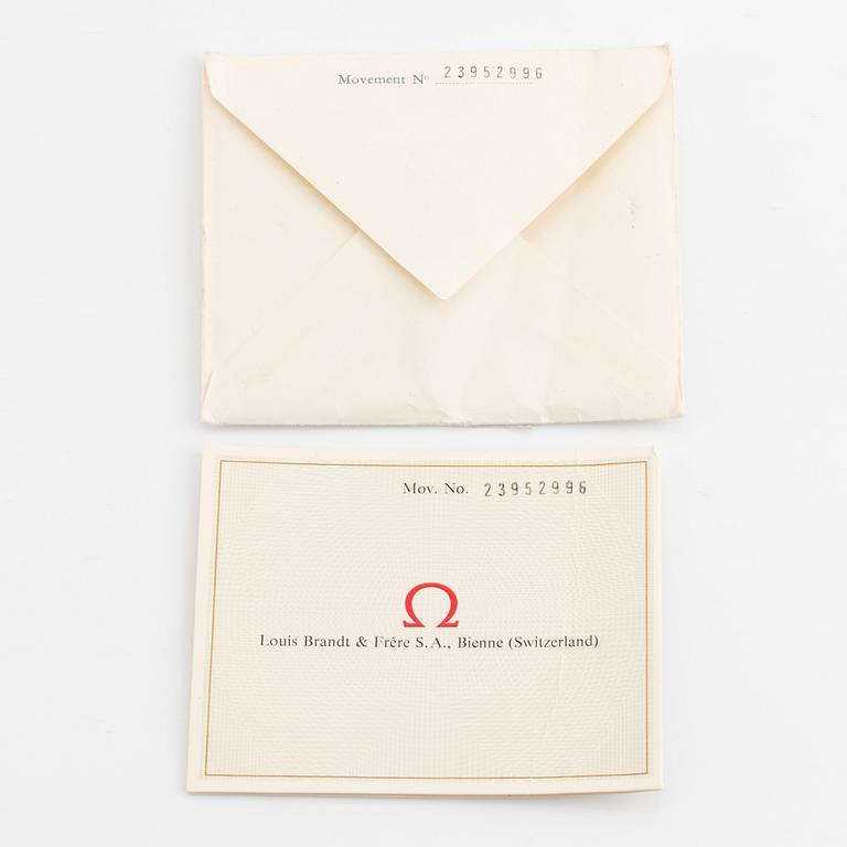 Omega, Constellation, Calendar, "Pie-Pan", armbandsur, 34,5 mm.