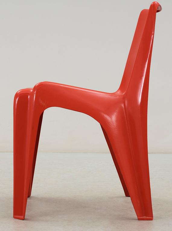 STOL"BA-1171, Bofinger Chair" Helmut Bätzner, Alfred Bätzner, Friedhelm Bös för Wilhelm Bofinger KG, Tyskland 1964-65.