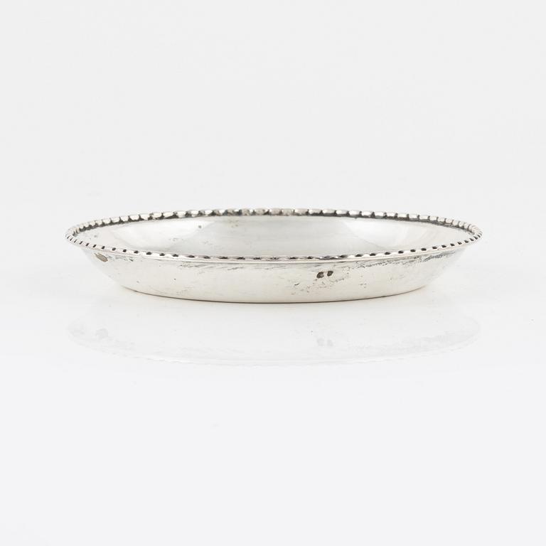 Coaster, design nr 209, silver, Georg Jensen, Danmark, 1920.