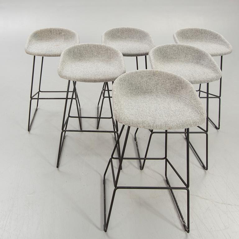 Hee Welling, HAY, bar stools, 6 pcs, "AA39".