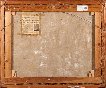 OLLE NORDBERG, olja på duk, signerad.