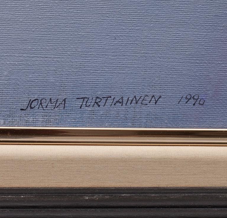 JORMA TURTIAINEN, olja på duk, signerad och daterad 1990.