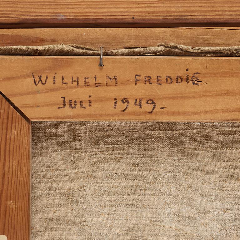 Wilhelm Freddie, Sureal composition.