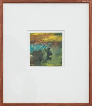 BJÖRN WESSMAN, water colour, signed, on the reverse dated 1991.