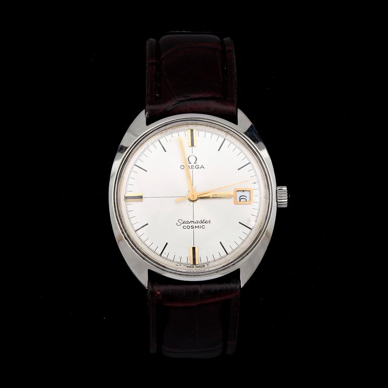 ARMBANDSUR, Omega, Seamaster, Cosmic, stål, 1960/70-tal.