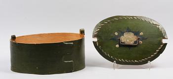 SVEPASK MED LOCK, 1800-tal.