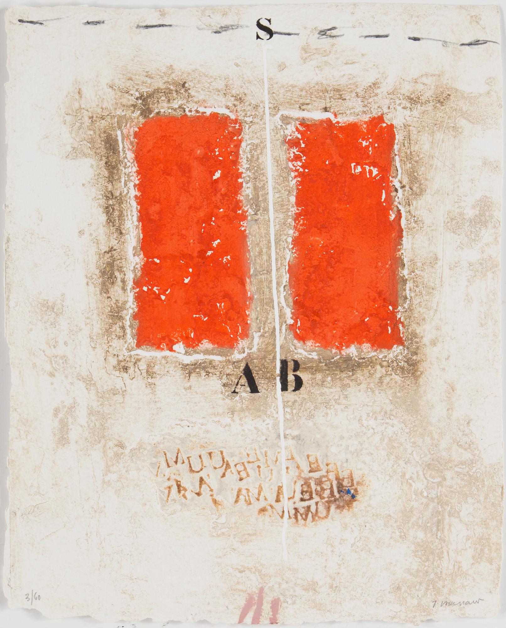 JAMES COIGNARD, Mapp med 8 st carborundum, "Regards sur l'oeuvre gravé", signerade och numerade 3/60.