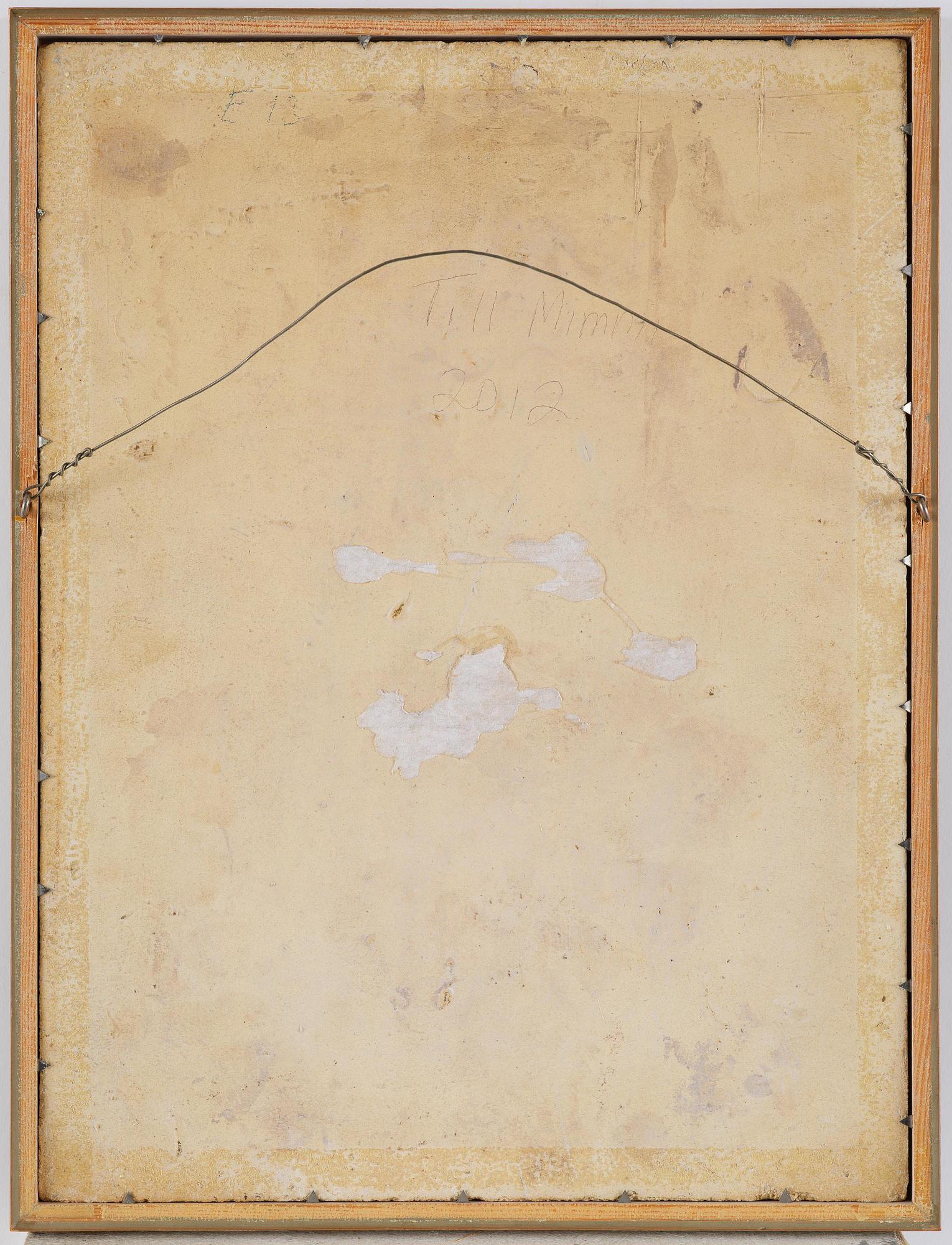 Birger Kaipiainen, plakett, keramik, Arabia, Finland 1940-tal.