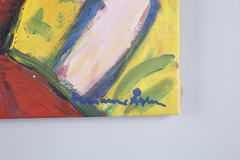 MARIANNE ÅGREN, olja på duk, sign.