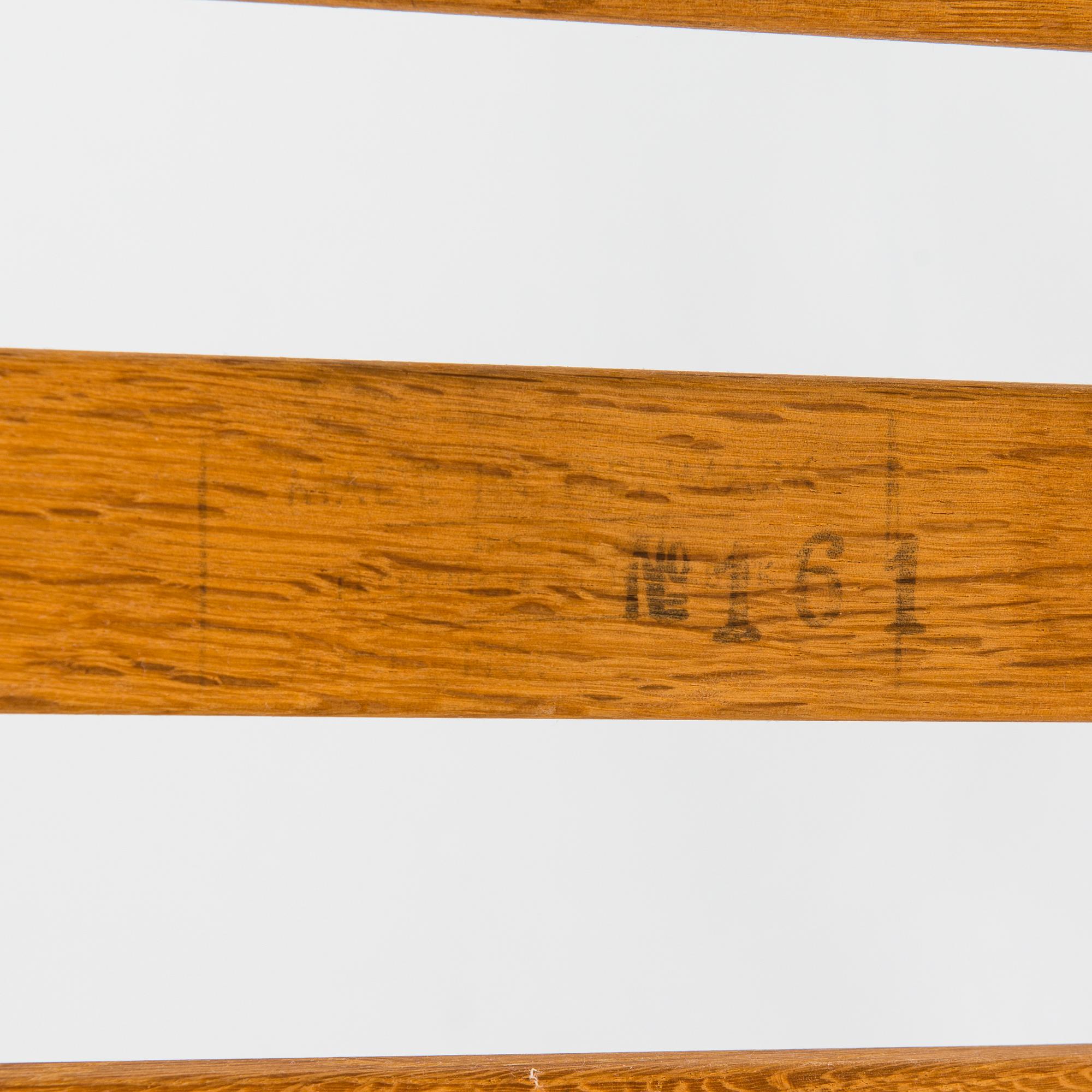 Børge Mogensen, taburetter, ett par, modell 161, Fredericia Stolefabrik Danmark 1960-tal.