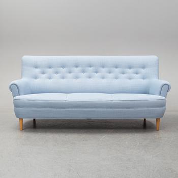 Carl Malmsten, a 'Hemmakväll' sofa, AB O.H. Sjögren 2014.