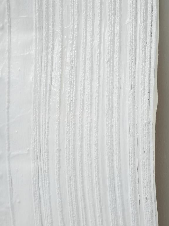 Veit Laurent Kurz, "Untitled #4 (Flag of Time Text Painting)".