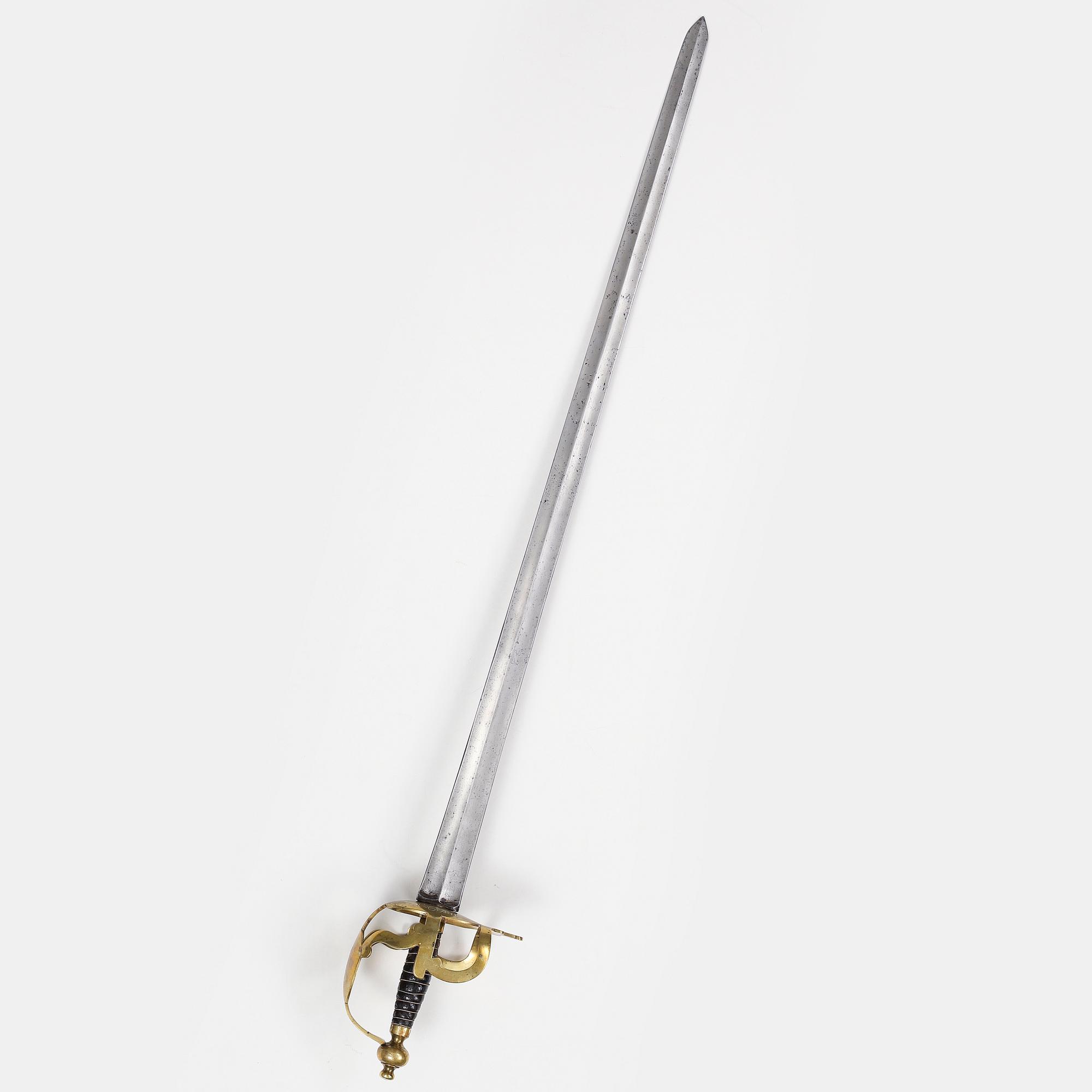 PALLASCH, svensk, m/1778 för Västgöta kvalleriregemente.