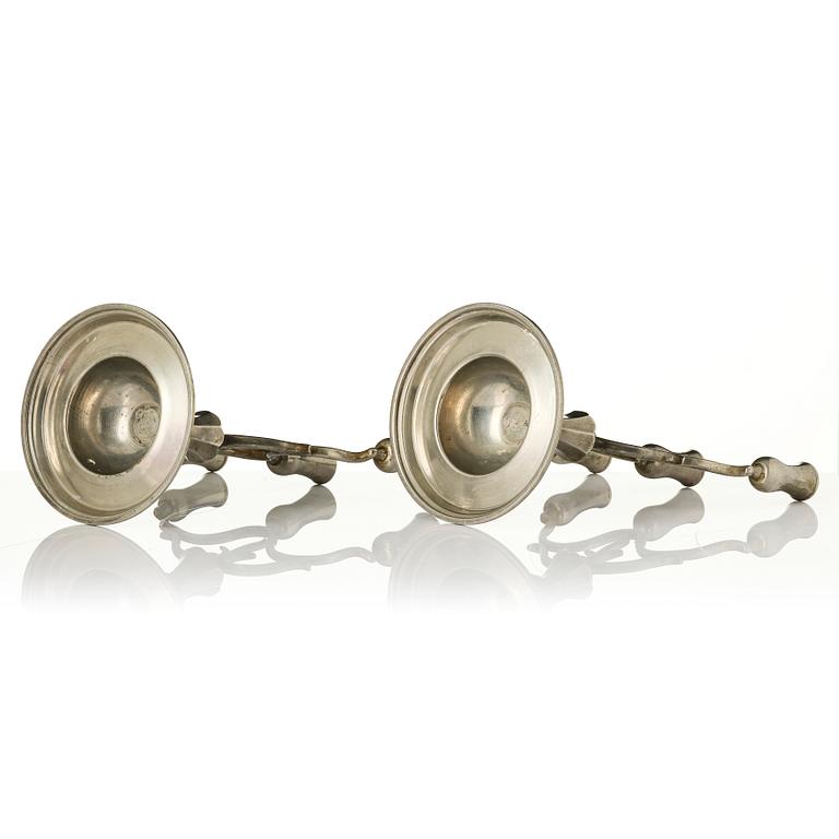 Firma Svenskt Tenn, a pair of candelabra model A 271, Stockholm, 1927.